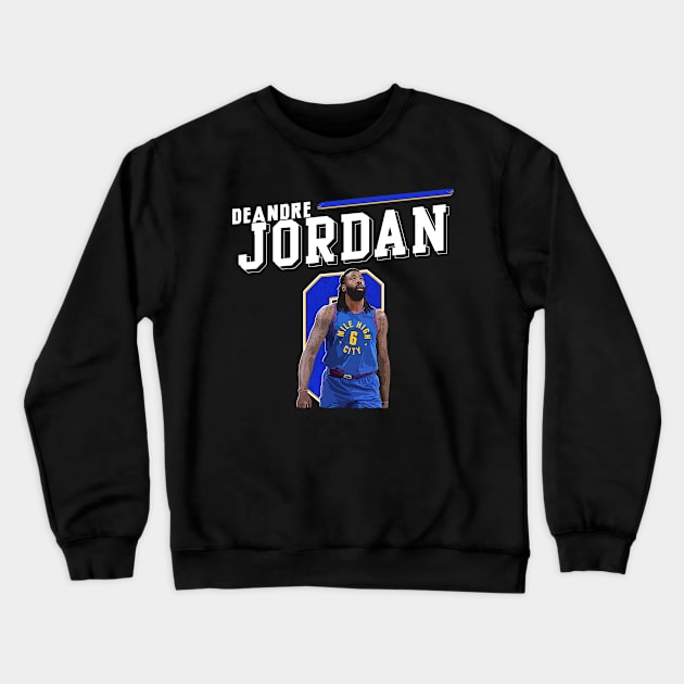 DeAndre Jordan Crewneck Sweatshirt by WYATB Art